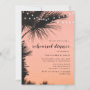 Search for palm tree rehearsal dinner invitations Destination