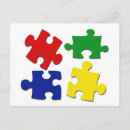 Search for jigsaw postcards Blue
