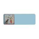 Search for mosaic return address labels Blue