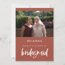 Search for wedding thank you bridesmaid cards Being my bridesmaid