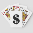 Search for signage playing cards Black