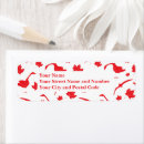 Search for canadian flag return address labels Red