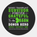 Search for organ donor stickers Survivor
