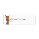Search for cute llama return address labels Animal