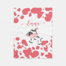 Search for cow print blankets Pink