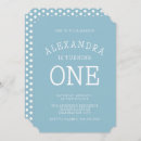 Search for polka dot birthday invitations Whimsical