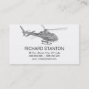 Search for helicopter pilot business cards Chopper