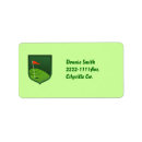 Search for diy return address labels Green