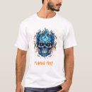 Search for blue flame tshirts Horror