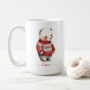 Search for white winter mugs Watercolor