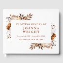 Search for rustic funeral guest books Forever in our hearts