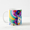 Search for modern art mugs Colorful