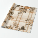 Search for autumn plaid wrapping paper Chequered