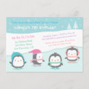 Search for penguin ice skating postcards Birthday