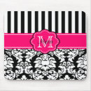 Search for white damask mousepads Stripes