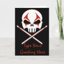Search for skull crossbone cards Rock