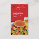 Search for burger business cards Hot dog