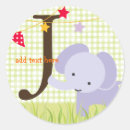 Search for kids elephant stickers Green