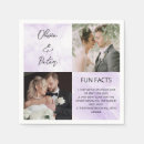 Search for couple fun facts wedding napkins Vintage classic casual elegance