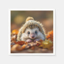 Search for hedgehog napkins Autumn