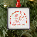 Search for italian food christmas tree decorations Red