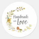 Search for handicrafts stickers Handmade with love