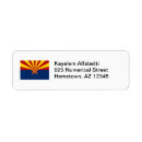 Search for arizona return address labels Us state