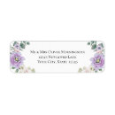 Search for magnolia flower return address labels Ivory