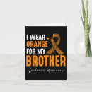 Search for i wear orange cards Cancer