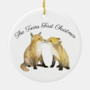 Search for red fox christmas tree decorations Wild
