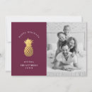 Search for pineapple christmas cards Gold