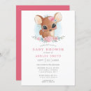 Search for doe baby shower invitations Floral