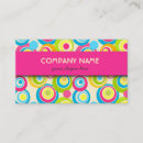 Search for spiral business cards Retro