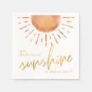 Search for sunshine napkins You are my sunshine