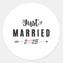 Search for honeymoon couple stickers Bride