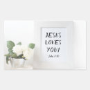 Search for jesus loves you stickers Inspirational quote