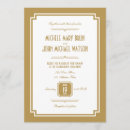 Search for gold colour frame invitations Stylish