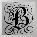 Search for monogram b posters Alphabet