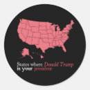 Search for us map stickers America
