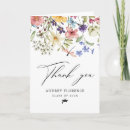 Search for graduation party thank you cards Wildflowers