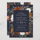 Search for terracotta and navy wedding invitations Elegant