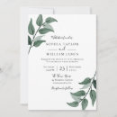 Search for foilage wedding invitations Leaves