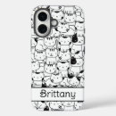 Search for black white cat iphone cases Kitty