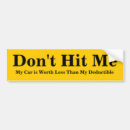 Search for hit me bumper stickers Car