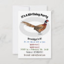 Search for necked invitations Pheasant