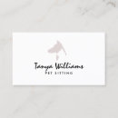 Search for dog sitting business cards Walker