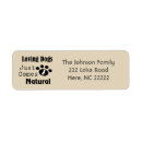Search for love dogs return address labels Veterinarian