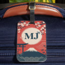 Search for japanese luggage tags Mount fuji