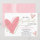 Search for sweetheart invitations Our little sweetheart