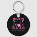 Search for badminton player key rings Birthday